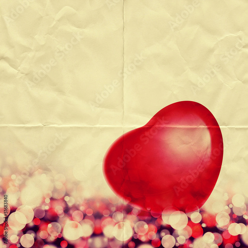 Photo: paper heart paper heart