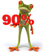 Illustration: Green frog Green frog