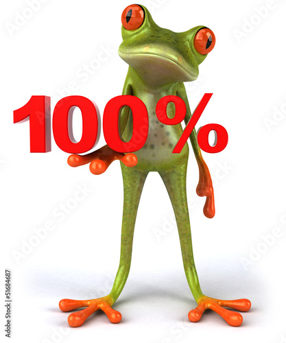 Illustration: Green frog Green frog