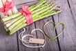 grüner spargel liebt weißen spargel
