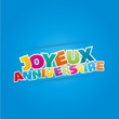 Vector: joyeux anniversaire ! joyeux anniversaire !