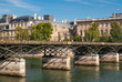 Pont des Arts on Seine river, Paris