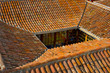 Foto: canary islands, la palma : tirajafe,tiled roof canary islands, la palma : tirajafe,tiled roof