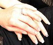 womans hand