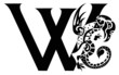 Capital letter W with gargoyle