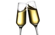 toast with champagne