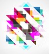 abstract business colorful technology background vector