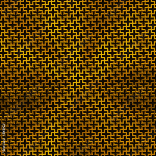Vector: Background with Circular Gold Metal Texture Background with Circular Gold Metal Texture