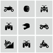 Vector: ATV icons ATV icons