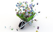 wheel barrow