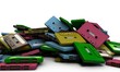 Illustration: cassette tapes isolated on white background cassette tapes isolated on white background