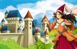 The princesses - castles - knights and fairies