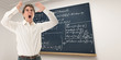Furious maths teacher