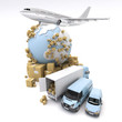 Photo: International goods transport International goods transport