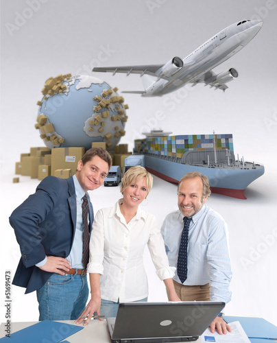Photo: Logistics professionals Logistics professionals