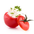 stuffed cherry tomatoes with cheese