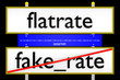 flatrate vs fake_rate konzeptionell_Internet - 3D