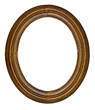 vintage oval frame