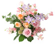 a bunch of flowers, flower arrangement