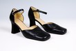 Ladies black leather shoes © Arena Photo UK