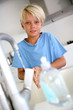 Photo: Young boy washing his hands Young boy washing his hands