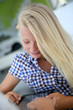 Photo: Portrait of teenager using digital tablet Portrait of teenager using digital tablet