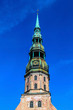 Saint Peter's church in Riga, Latvia