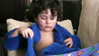Sick little boy
