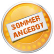 Button rund Sommer Angebot