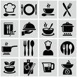 Cooking and kitchen icons