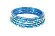 Bangle, Indian bracelets isolated on the white background