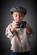 Young press photographer