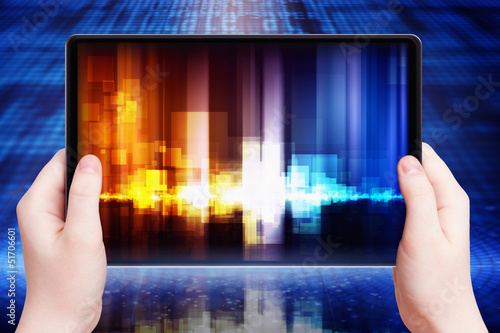 Illustration: Multimedia gadget Multimedia gadget