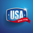 Vector: Vector USA badge / poster Vector USA badge / poster