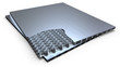 Metal honeycomb panel
