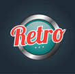 Retro button