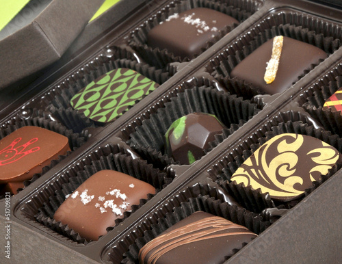 Photo: Box of chocolates Box of chocolates