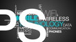 Mobile Technology Word Cloud Animation
