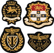 royal emblem badge shield