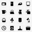 Set of home appliances