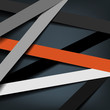 Modern background, Overlapping Thick Lines
