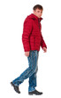 Man in winter clothing