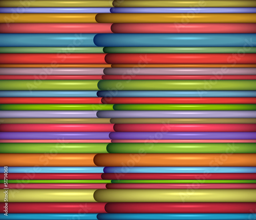Illustration: abstract glossy coil backdrop in rainbow color abstract glossy coil backdrop in rainbow color