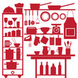 Restaurant and kitchen related symbols