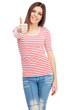 Photo: Beautiful casual lady Beautiful casual lady