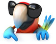 Fun parrot