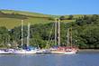 Foto: yachts on the River Dart yachts on the River Dart