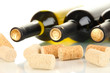 Wine and corks close up