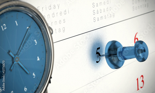 Illustration: Punctuality Timed Concept Punctuality Timed Concept