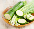 Photo: Fresh zucchini Fresh zucchini